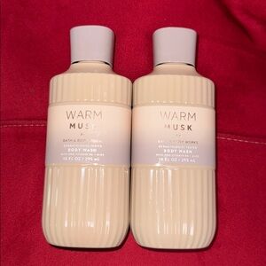 BBW 2pc Warm Musk Body Wash